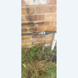 Flexible connector set for basin, sink and toilet supply connections